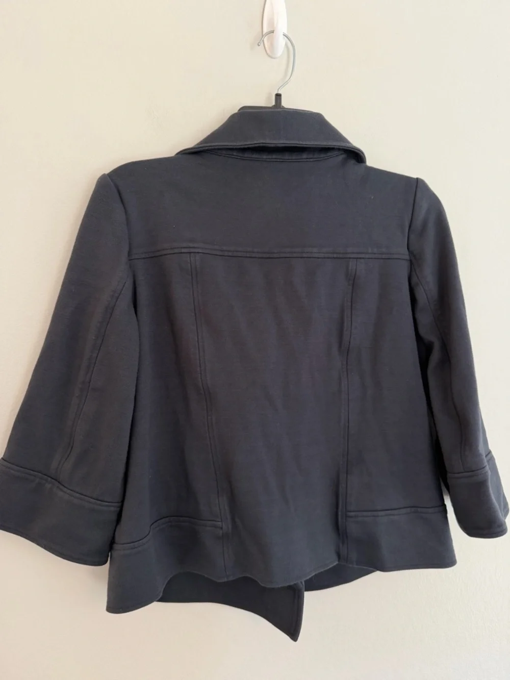 Pendleton Navy Double Breasted Jacket Size 6 Stretch Blazer
